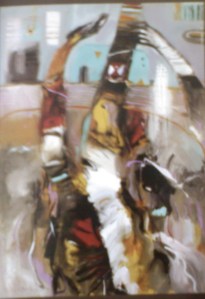 لوحة لحسن عبدلله