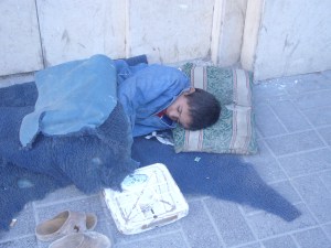 أرصفة دمشق - والطفولة الميتة - عدسة عمر الشيخ