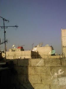 عشوائيات- من سطح بيتي - دمشق - الميدان - عدسة عمر الشيخ