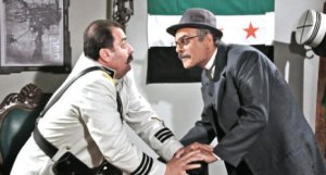 قزق متدياً القبعة في باب الحارة 5 مع